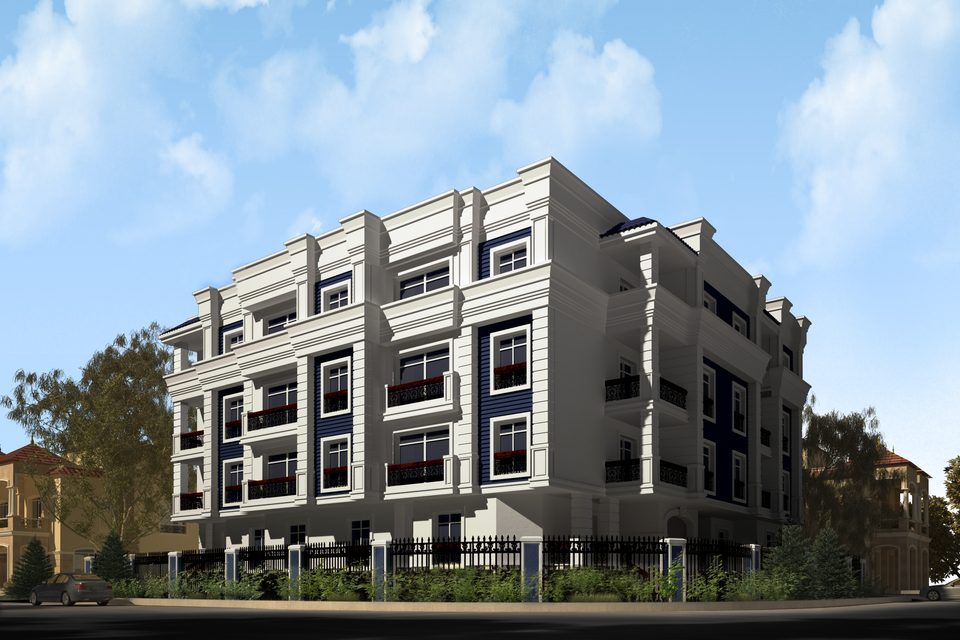 Client's raw 3D render (before)