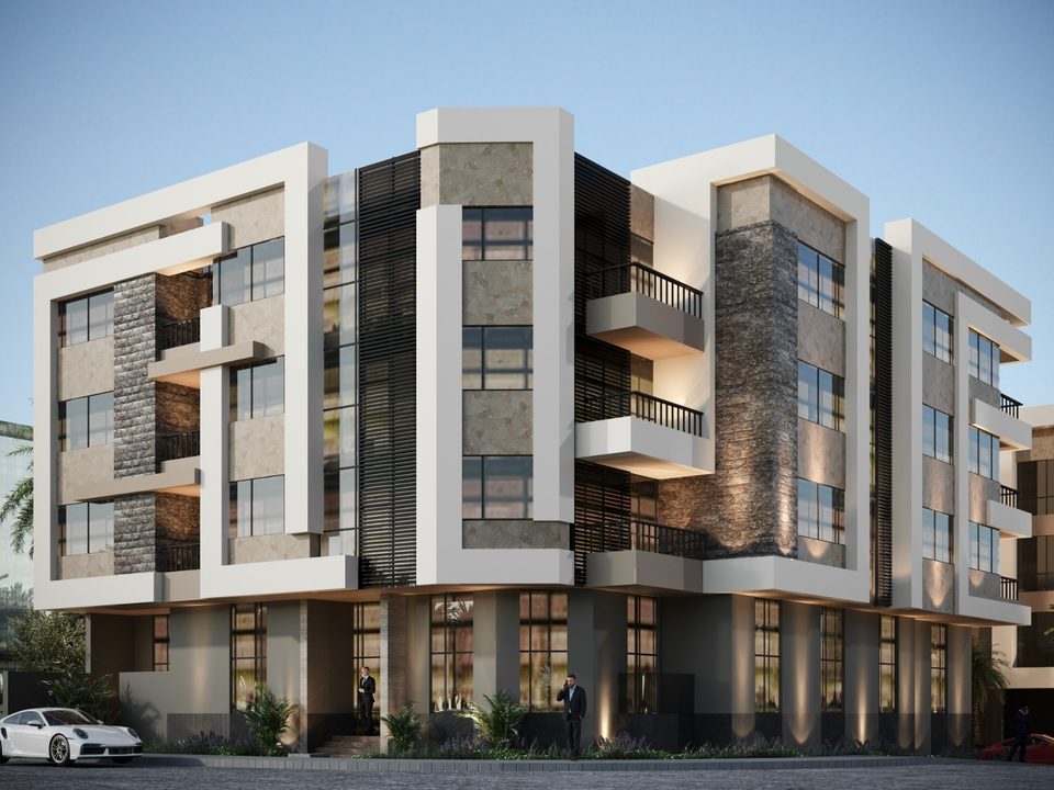 Client's raw 3D render (before)