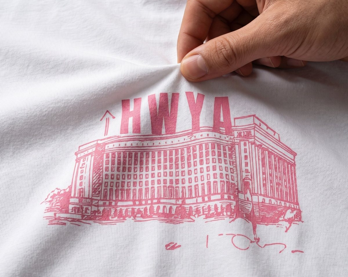 HWYA branded apparel creative